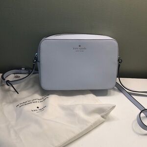 kate spade Light Gray Crossbody Bag